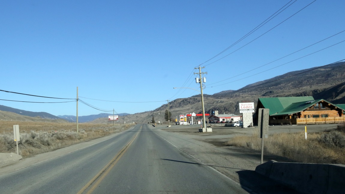 Departing Cache Creek