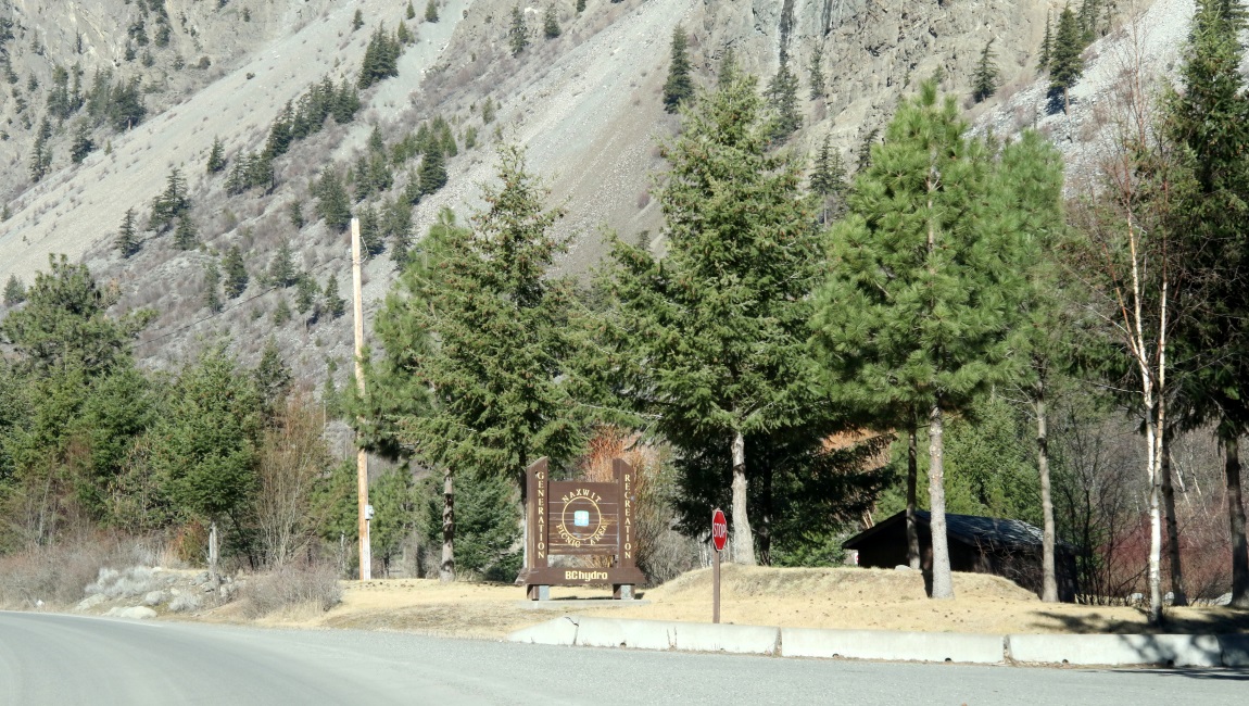Three miles West of Lillooet
