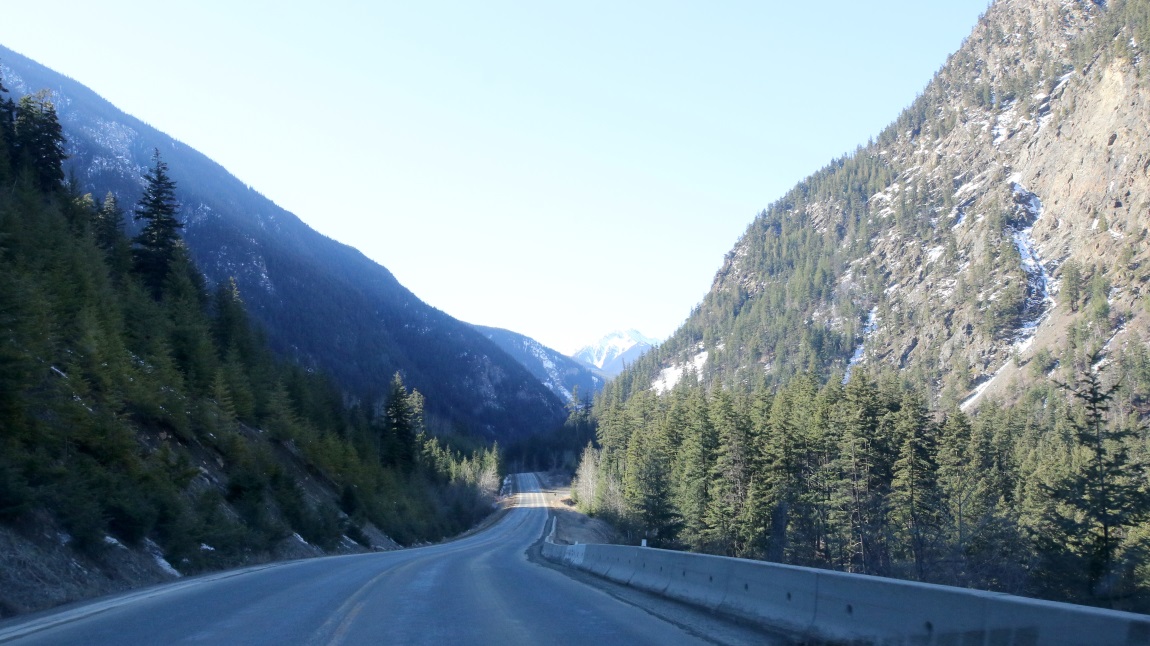 Eighteen miles Southwest of Lillooet