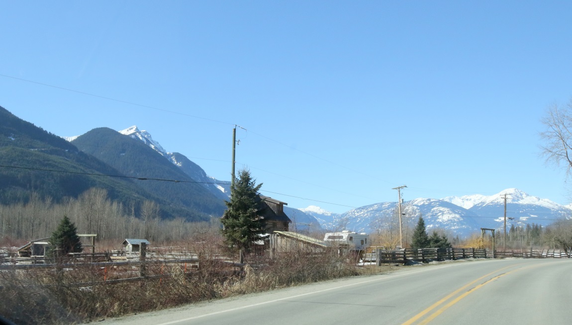 Six miles East of Mount Currie