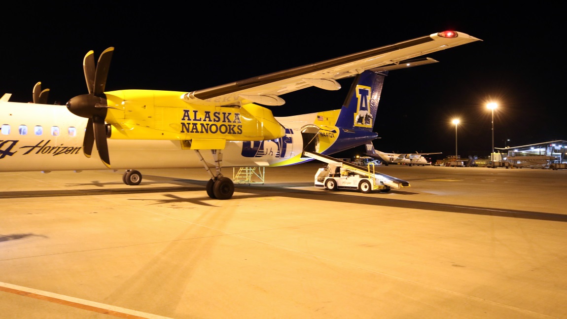 Our commuter plane