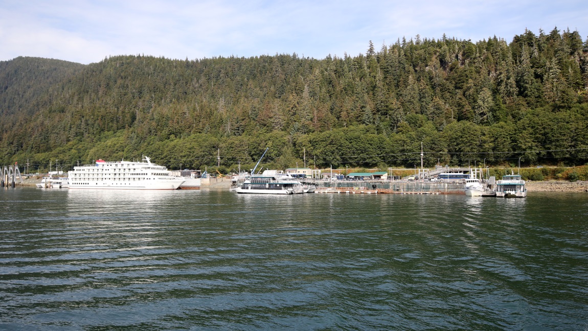 Departing Auke Bay