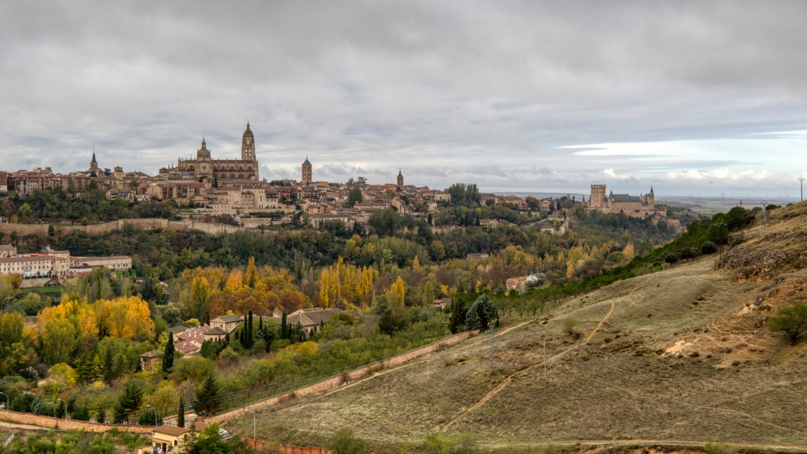 Looking toward Segovia