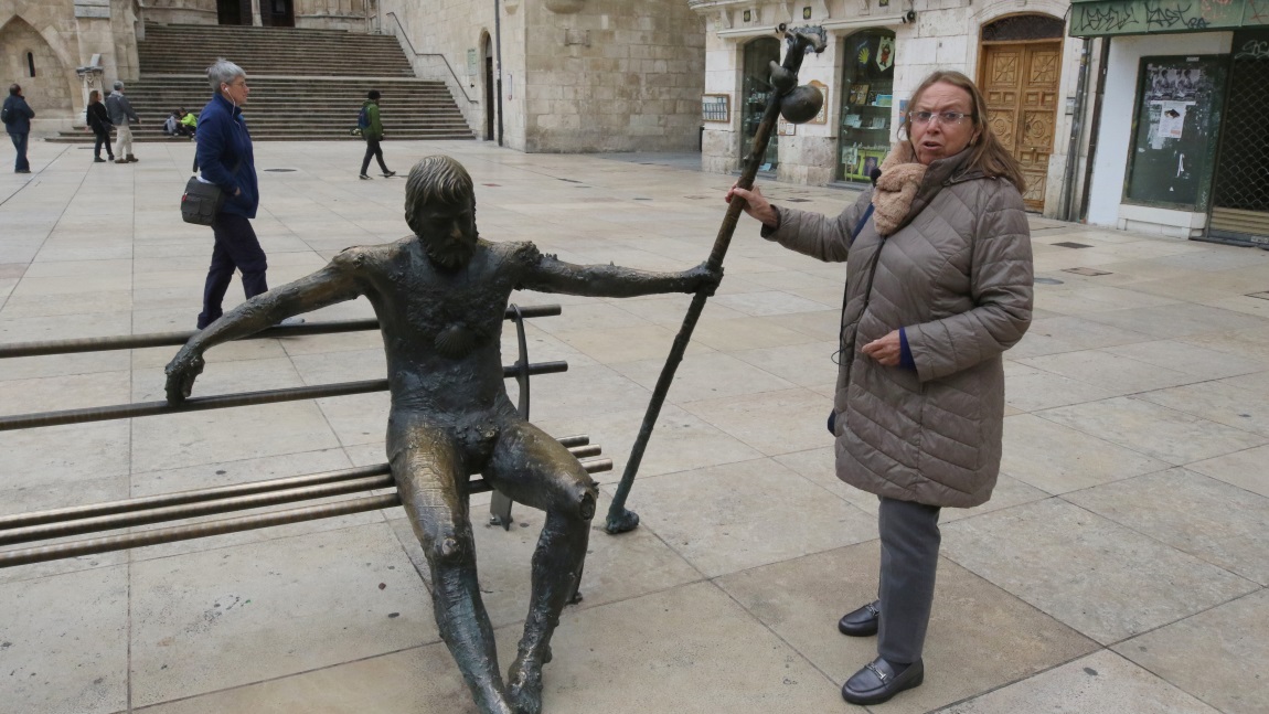 Pilgrim's statue