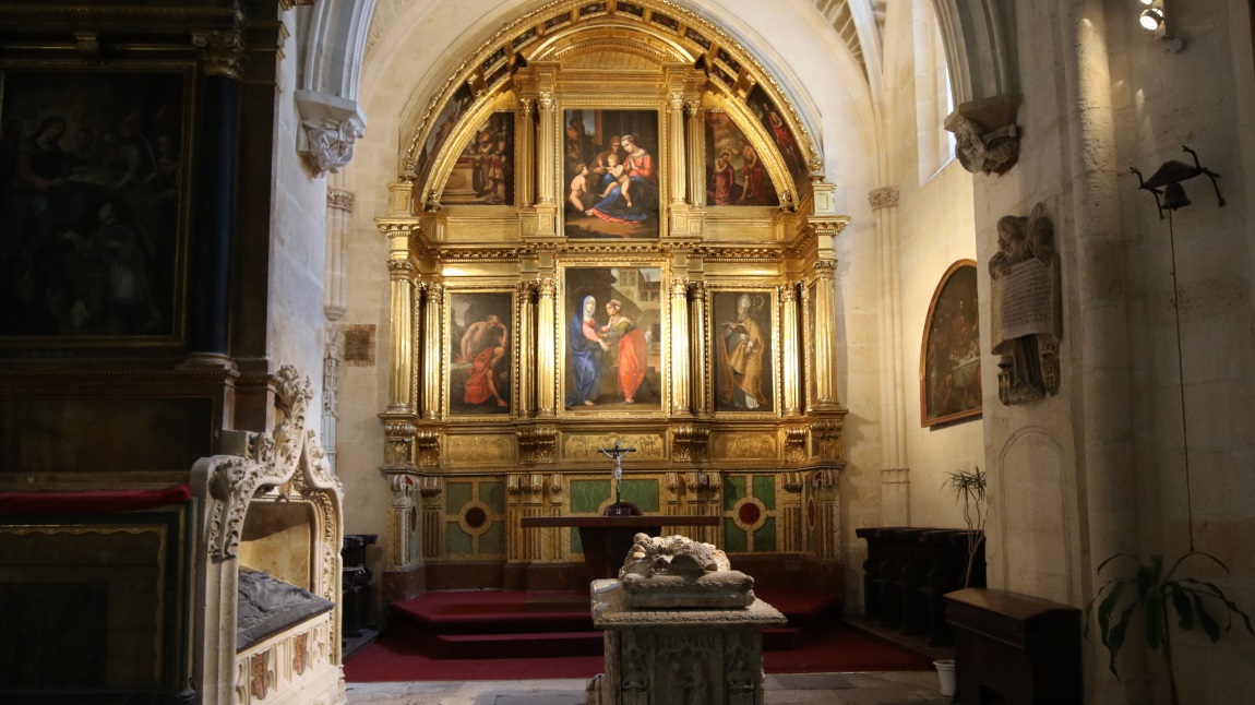 Inside the Catedral de Burgos