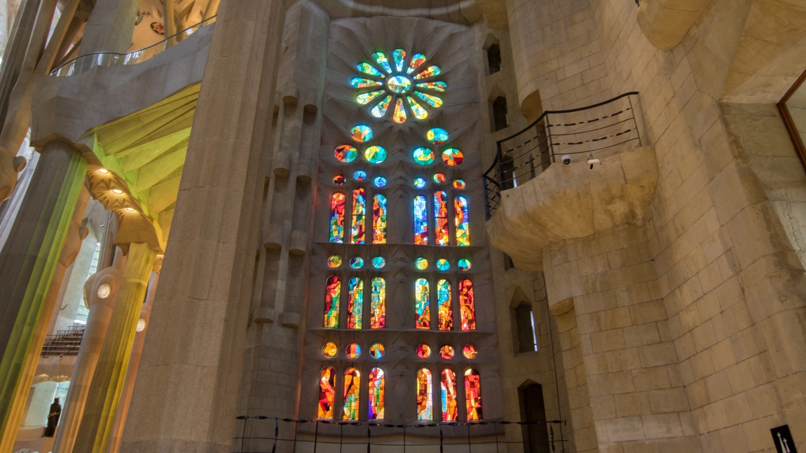 Stained glass window