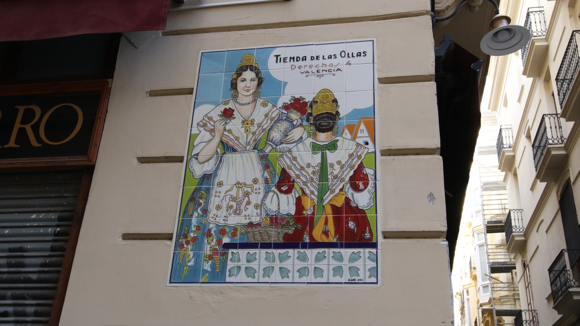 Nice tile sign