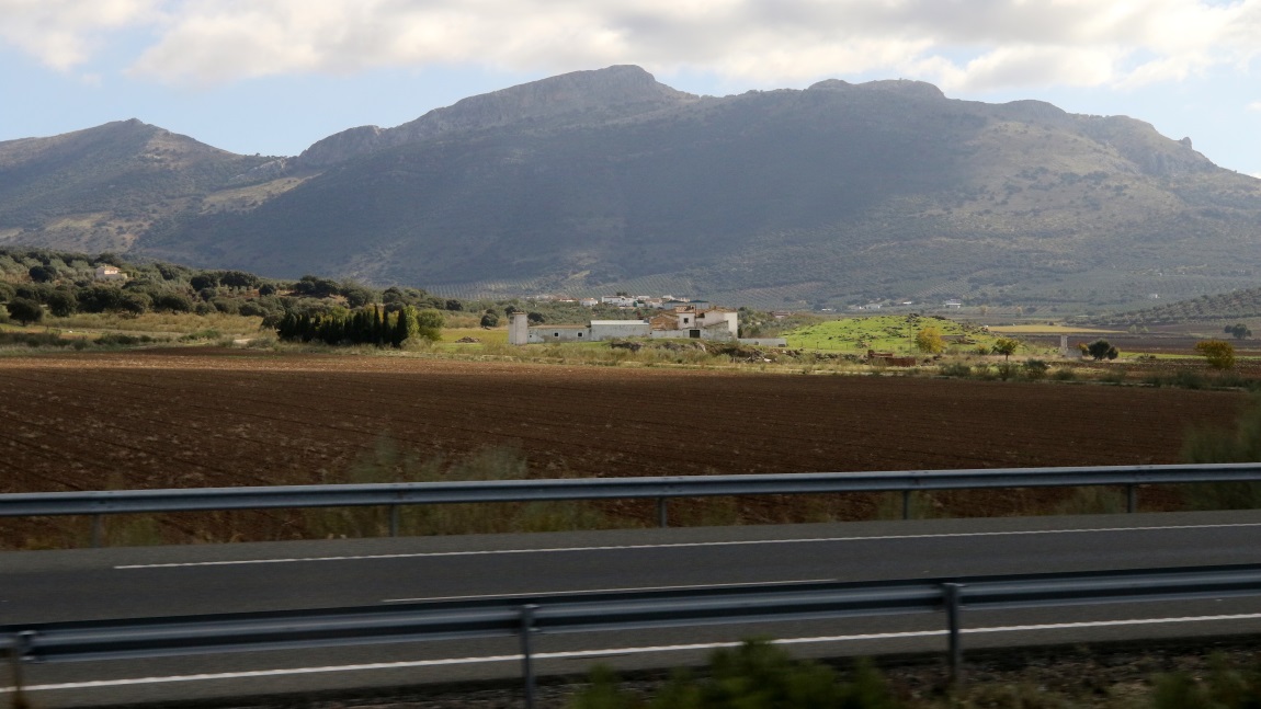 Farming near Villanueva del Trabuco