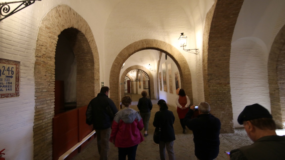 Inside the Plaza de Toros