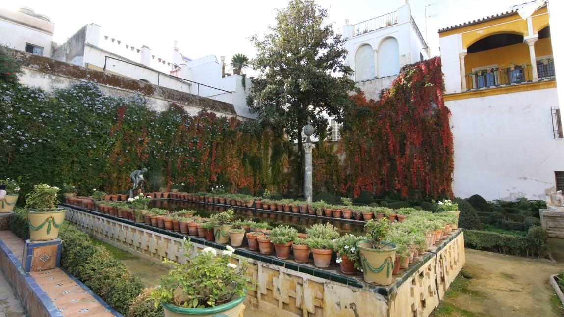 Garden of Casa de Pilatos
