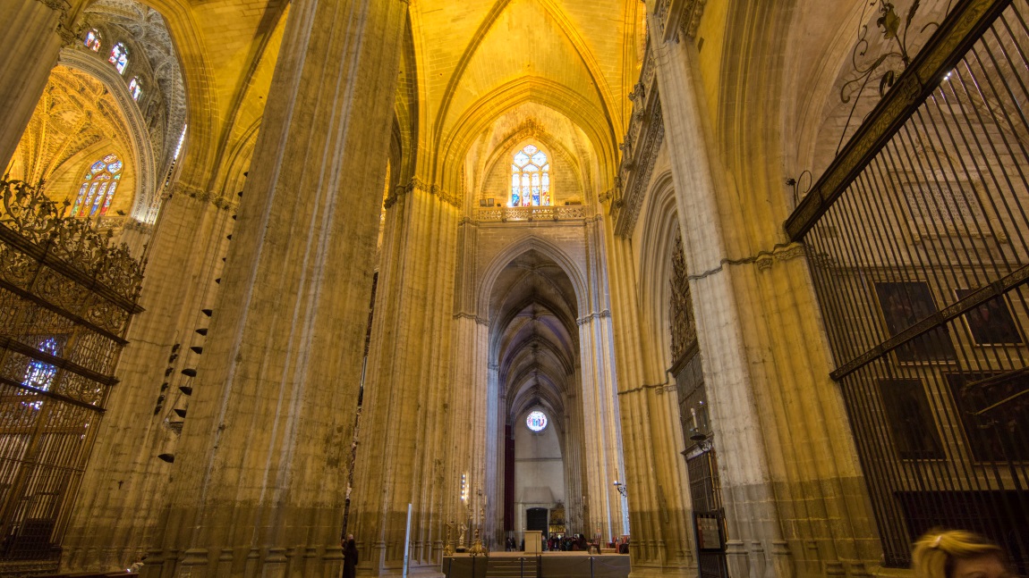 Inside the Catedral de Sevilla