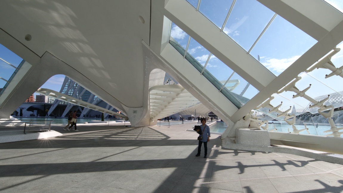 Inside the Hemisf�ric IMAX Theater