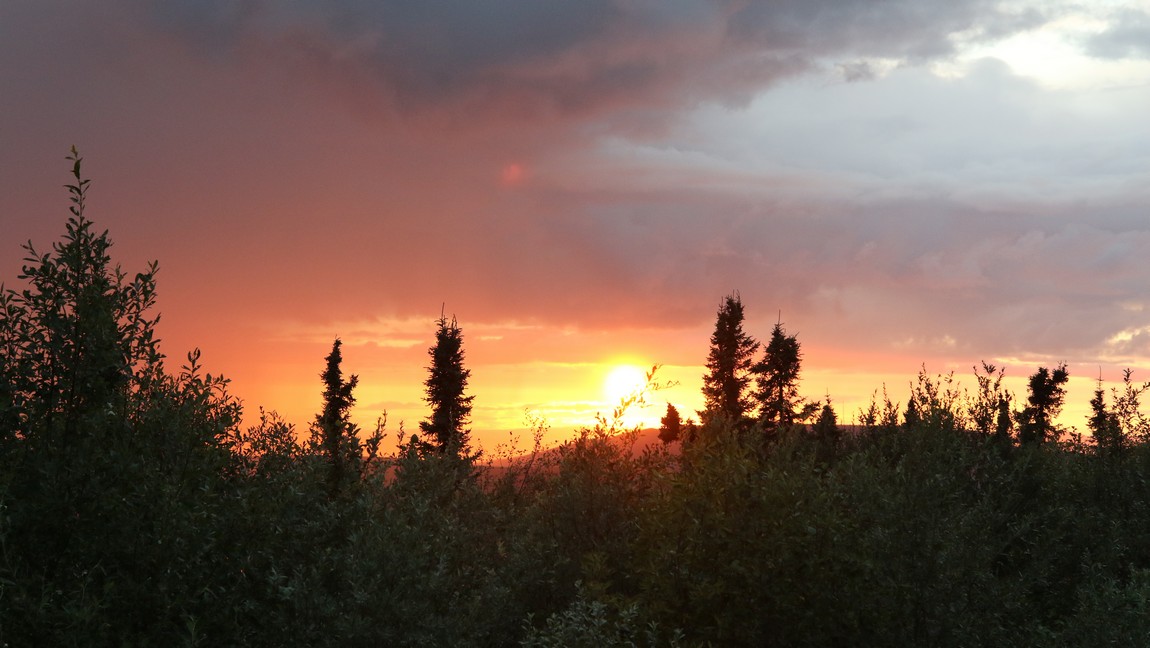 Sunset from near mile 20