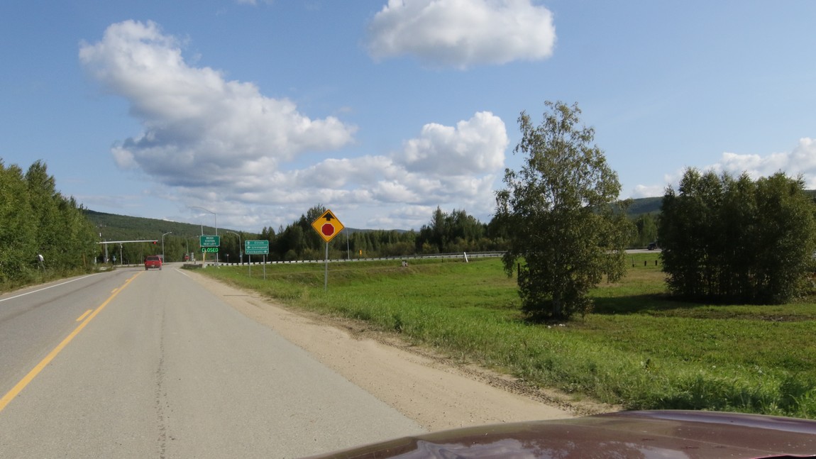 Steese Highway begins