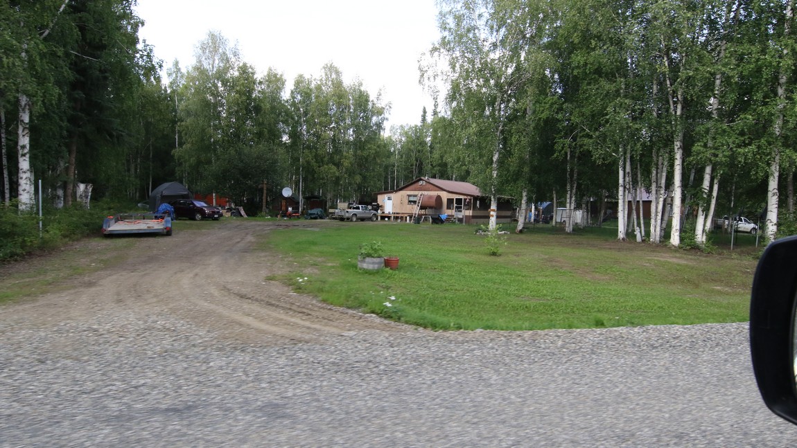 Driving through the town of Central