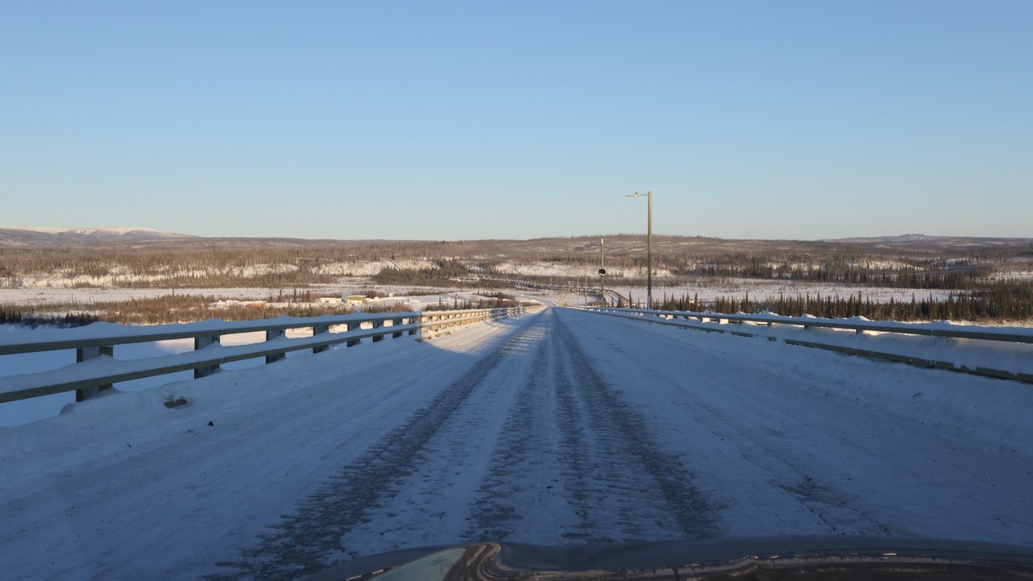 Yukon River crossing
