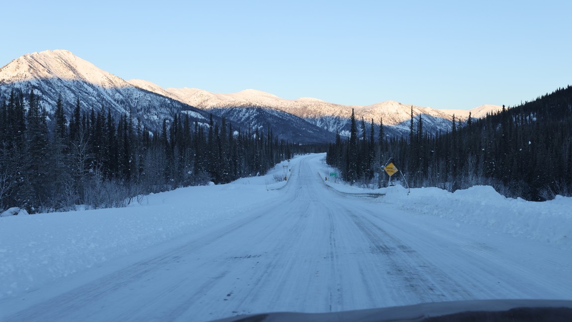 Minnie Creek ahead