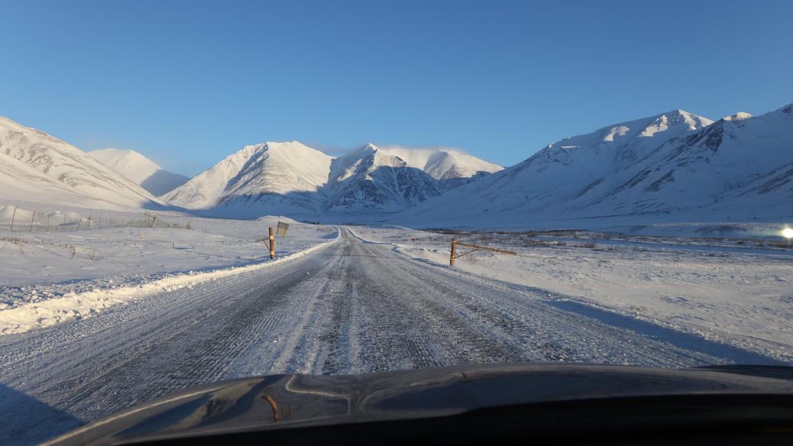 Chandalar Shelf road closure gates