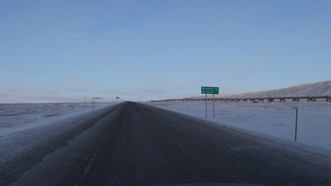 Road to Galbraith Lake