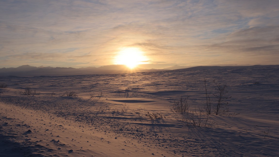 Sunset from near Toolik Lake